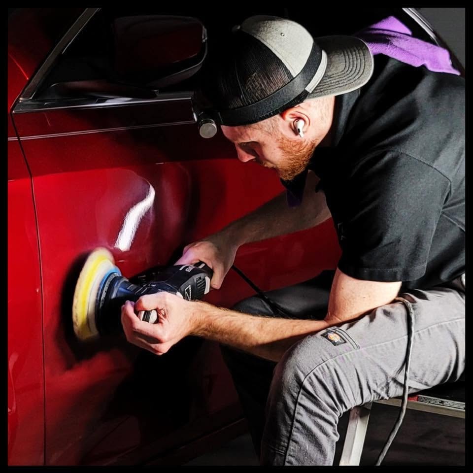 Mirror Finish Auto Revival — owner at work in the studio