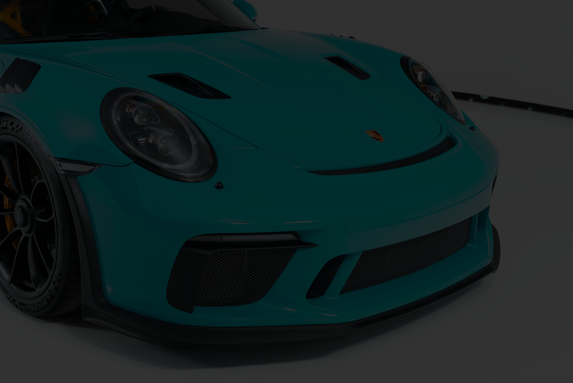Miami Blue Porsche 911