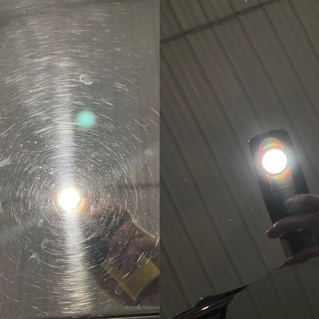 Paint correction before and after – Kaukauna WI