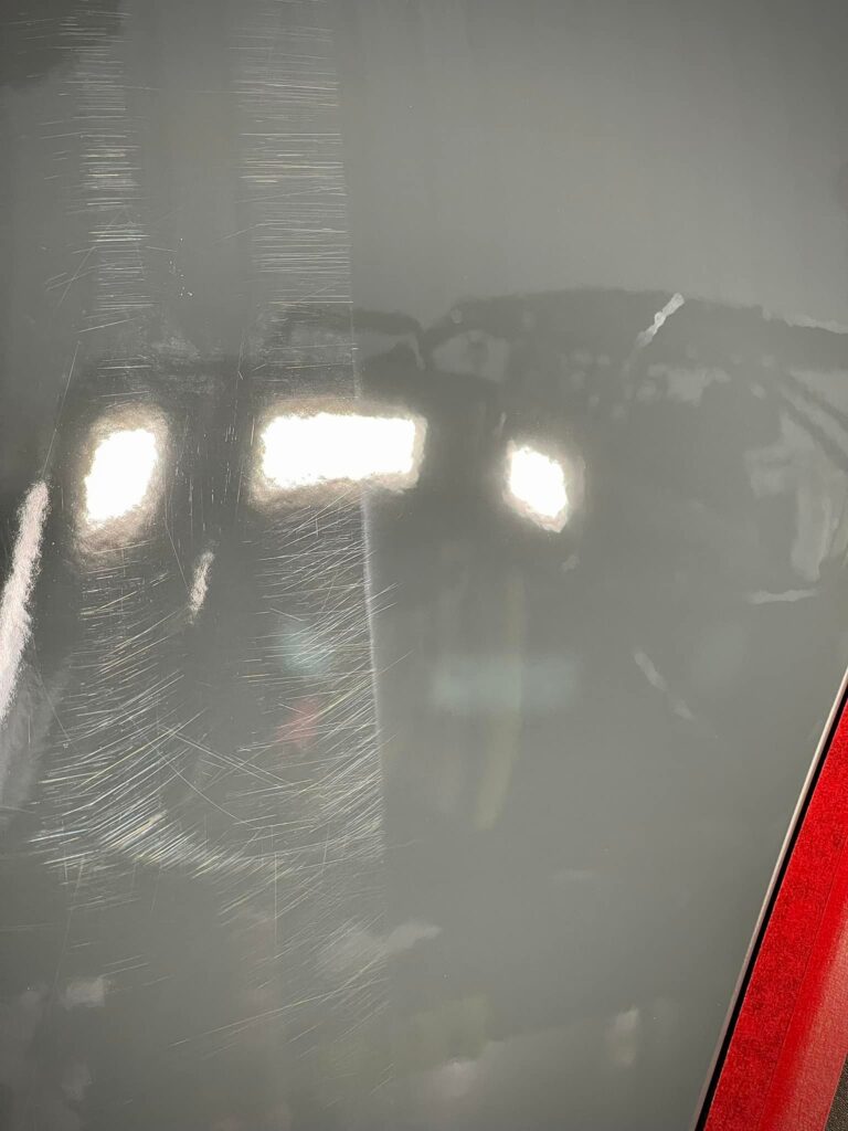 Paint correction before and after – Kaukauna WI