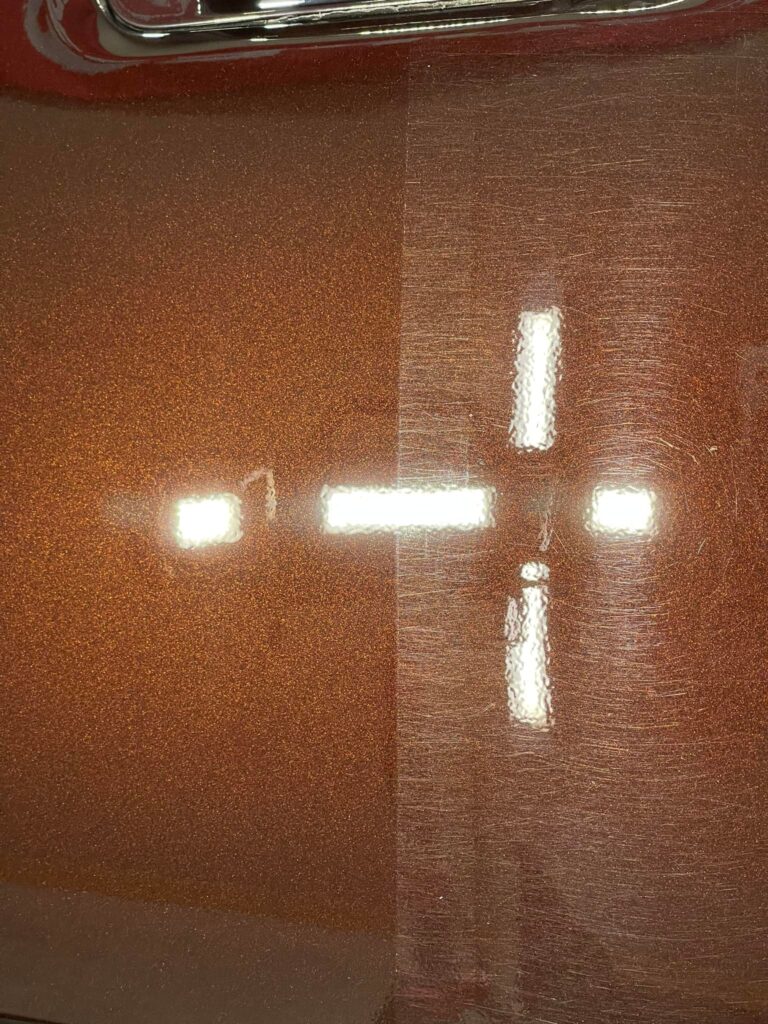 Paint correction before and after – Kaukauna WI
