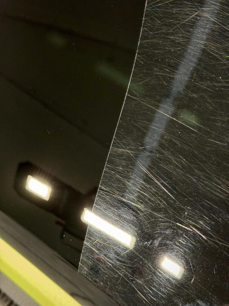 Paint correction before and after – Kaukauna WI