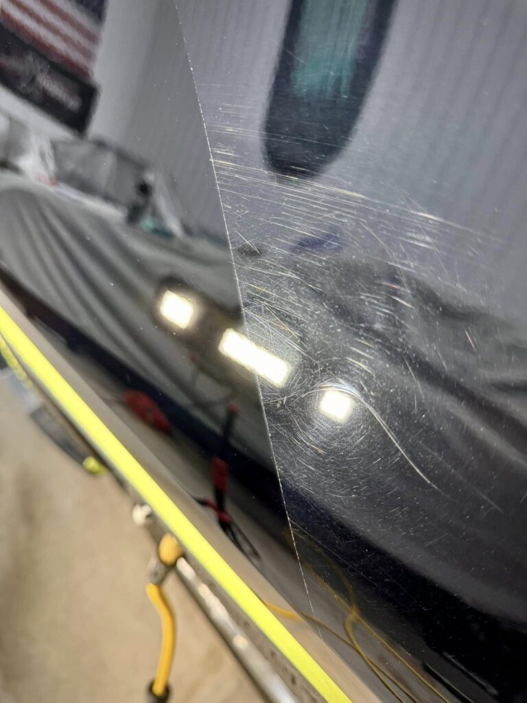 Paint correction before and after – Kaukauna WI