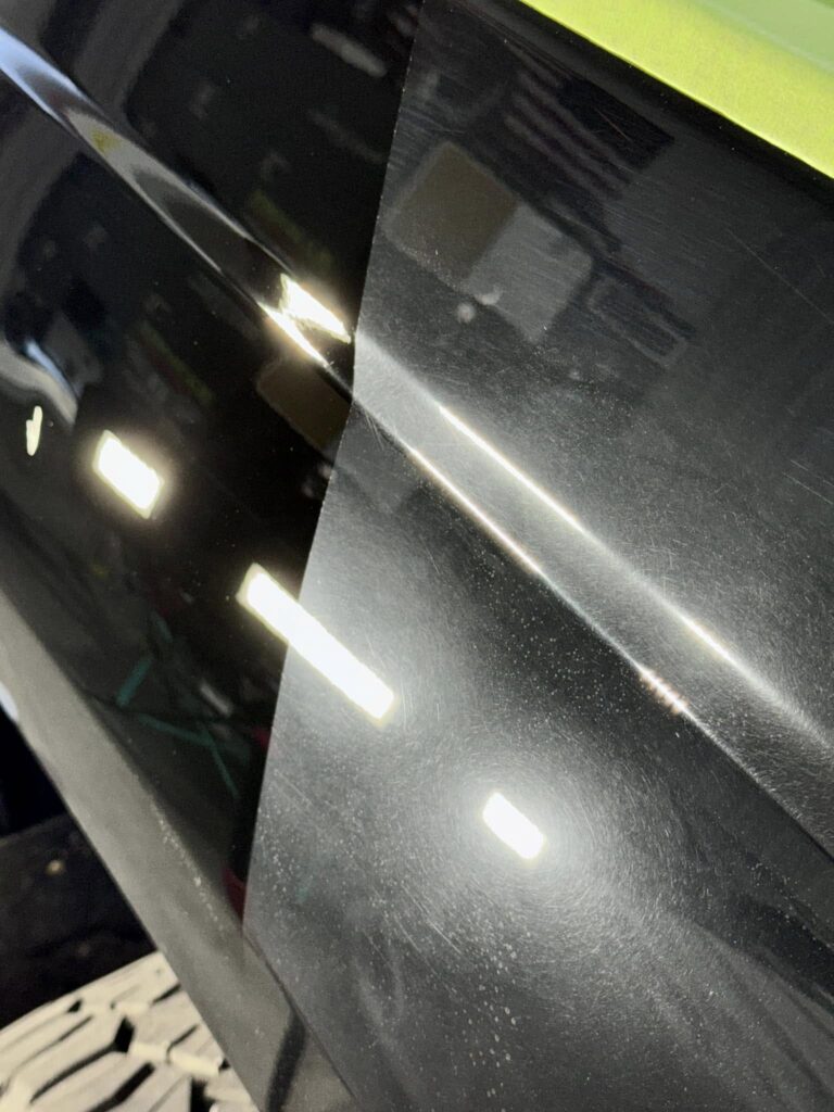 Paint correction before and after – Kaukauna WI