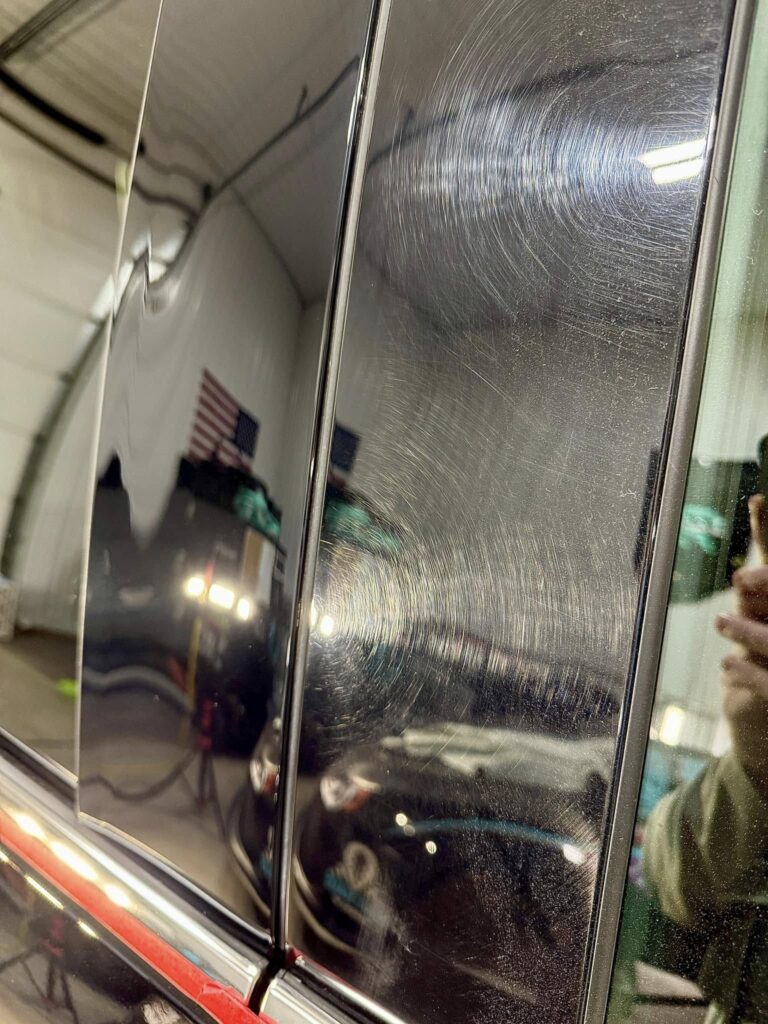 Paint correction before and after – Kaukauna WI