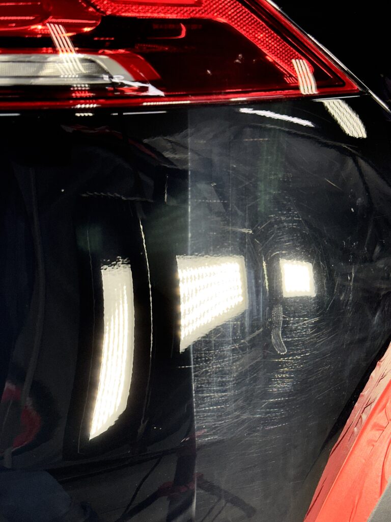 Paint correction before and after – Kaukauna WI